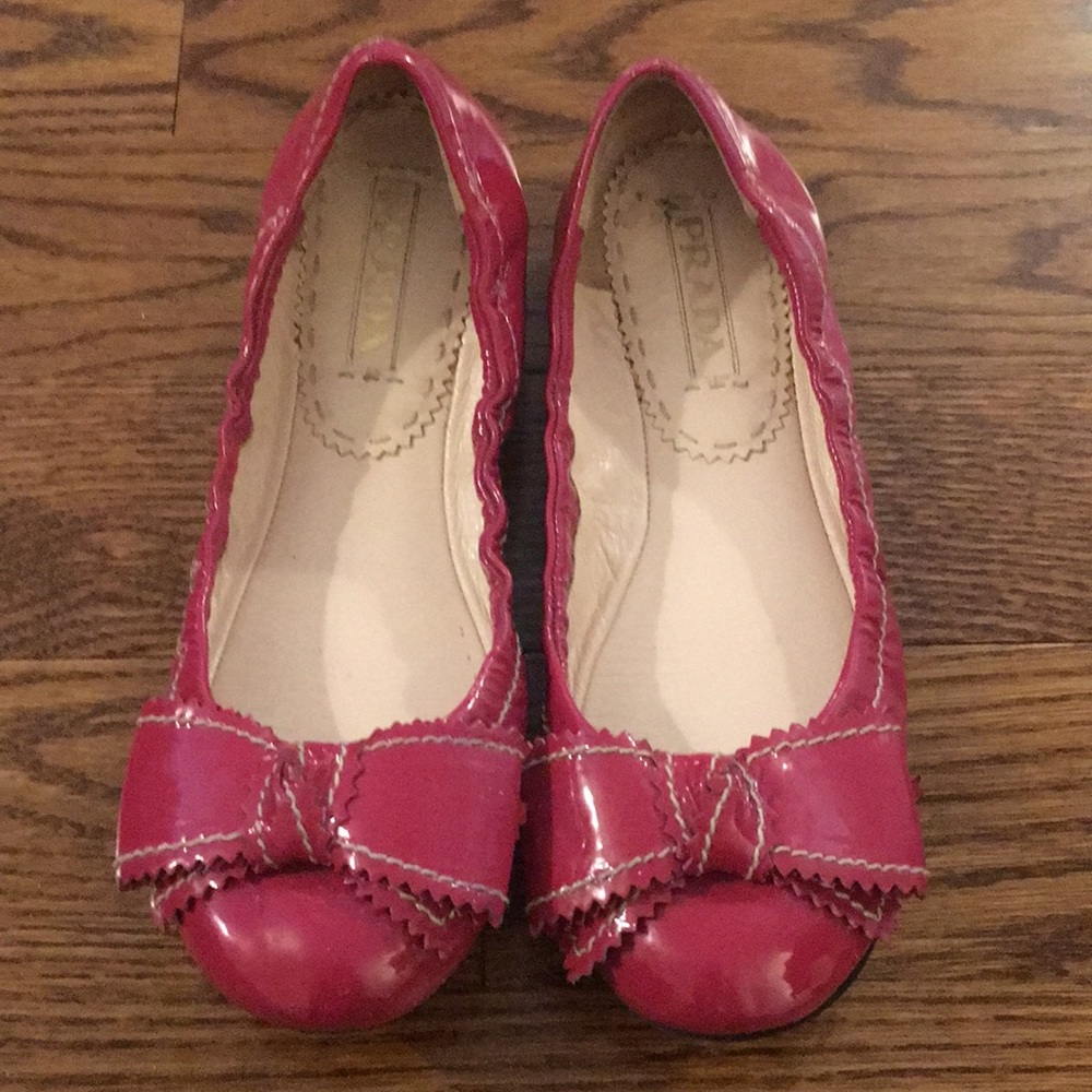 Prada ballet flats